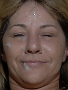 This nasty mama loves three black cocks at once