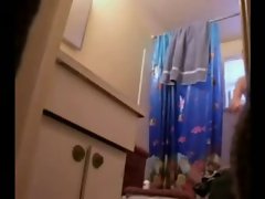 Watch nude great body of my sister in bath room. Hidden cam