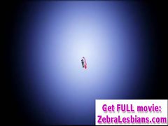 Zebra Lesbians - Sexy Ebony Babes Enjoy Strap-On Fuck 19