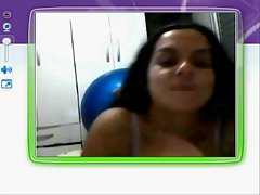 Sandra Xavier 30 anos na Webcam MSN