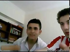 Two Turkish Guys Again gay porn gays gay cumshots swallow stud hunk