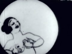 In this vintage cartoon a guy finds himself a magic dick that...