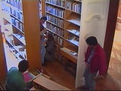 Russian Teen fucked in Russian libary