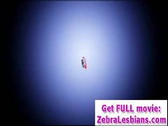 Zebra Lesbians - Naughty Ebony Babes Strap-On Fuck 19