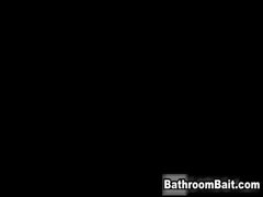 Gay porn gangbang in public bathroom gay porno