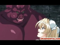 Hentai with bigtits monsters gangbanged and h