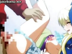 Hentai cutie gets narrow hole filled