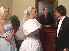 The Bride Double Dick sucking