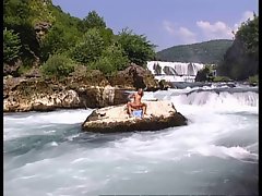 Sex near the Waterfall