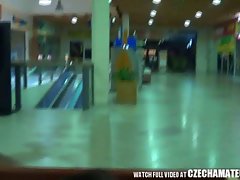 AMATEUR Exhibitionist Couple Fuck in Shopping Mall