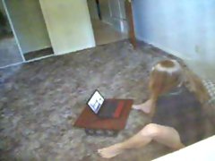 Lady Holly Gets Busted Watching Porn & Being Randy