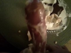 Long rough chocolately penis