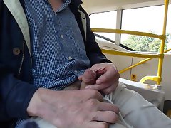 Me wanking in public on bus! (1st time)