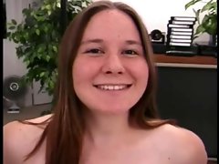 18 years old Very hairy Alexia Blows Experienced Man and Swallows Point of view