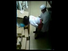Dude fucks a co-worker on the job - yourfreeporn.us