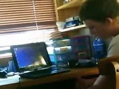 caught bro masturbating watching porn