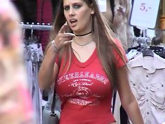 BEST OF BREAST - Top heavy Candid 02