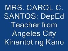 Carol Cunanan Santos DepEd Teacher Kinantot ng Kano