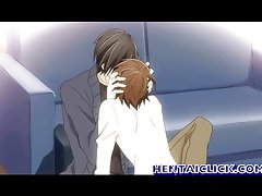 Anime gay man hot kisses and sex