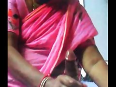 INDIAN COCK got OIL Massage from INDIAN AUNTY