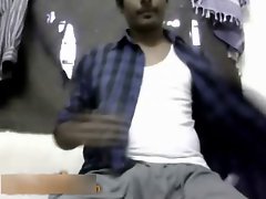 sensual indian man wanks no cum