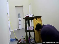 Dirty Masseur - Horny masseuses handobs and get fucked 22