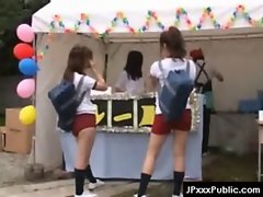 PublicSex in Japan - Asian Teens Exposed Outdoor 29