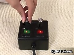 The sybian gets even better when a petite Asian am