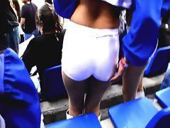 Cheerleader wild Texas Butt !!