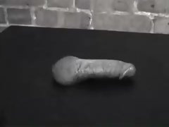 Trampling the Cum out of a Ebony Dick