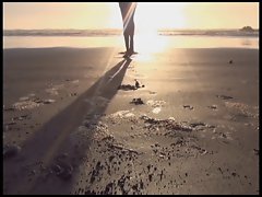 Nice looking Feet California Beach