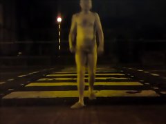 Naked in Public at Night