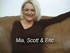 Stockings Granny has Two Men