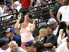 a hairy hippy woman with hairy pits in public