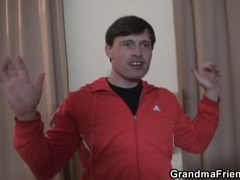 Hey guys, who wants to taste my old pussy?..