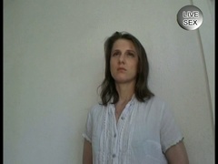 Brunette chick is hungry for sex