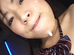 Smut Asian School Girl Sucking Cock