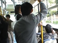 Asian lady is tall and has public porn