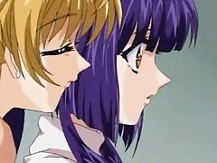 Two horny anime porn lesbians fuck each other