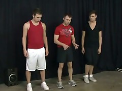Dance training session turns into gay sex
