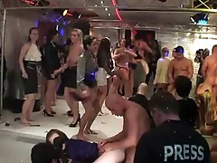 Carla Cox wild sex orgy in the party with other girls