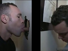 Straight hunk gets gay dick suck