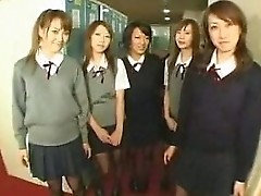 Asian Schoolgirl Pussy Buffet