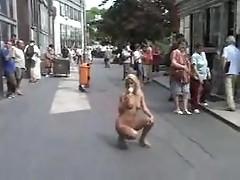 Cynthia Paul shocks folk walking naked in public