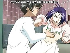 Hot hentai cook fucked by her master