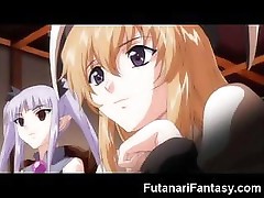 Futanari Toons Cumming!