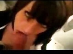 emo chick sucking