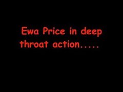 Ewa Price in deep throat action