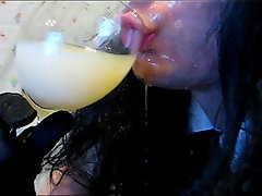 cum drinking compilation