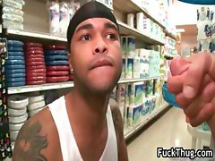 White ass gets dick sucked by thug part5
